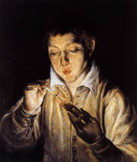 El_Greco_-_A_Boy_Blowing_on_an_Ember_to_Light_a_Candle_(Soplón)_-_WGA10422